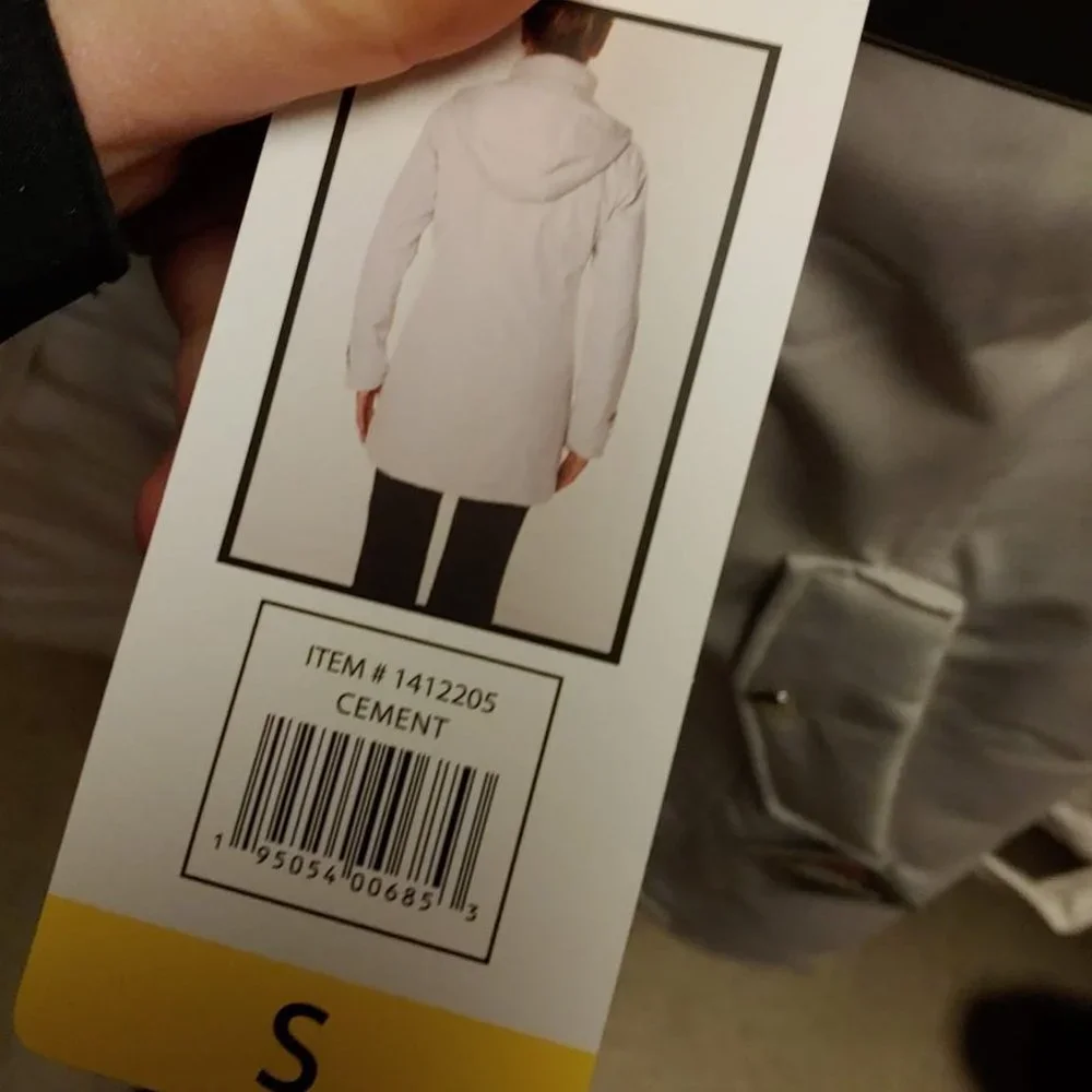 HFX Womens All Weather Hooded Coat--Cement - Picture 11 of 12